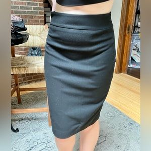 BCBGMaxAzria black pencil skirt size 6